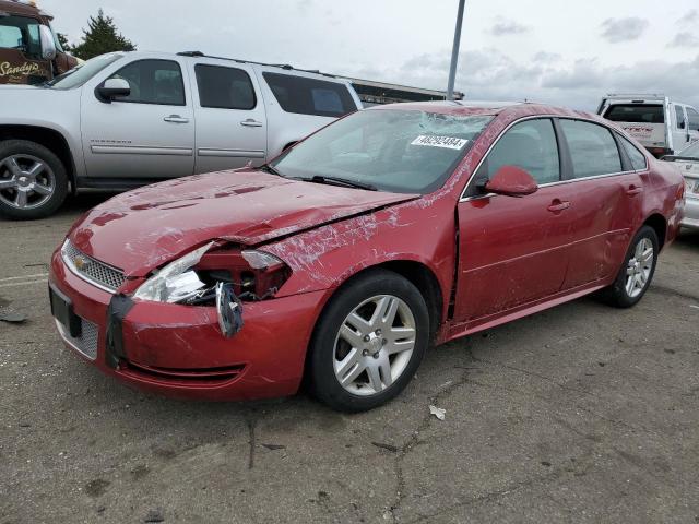 Sedans CHEVROLET IMPALA 2015 Red
