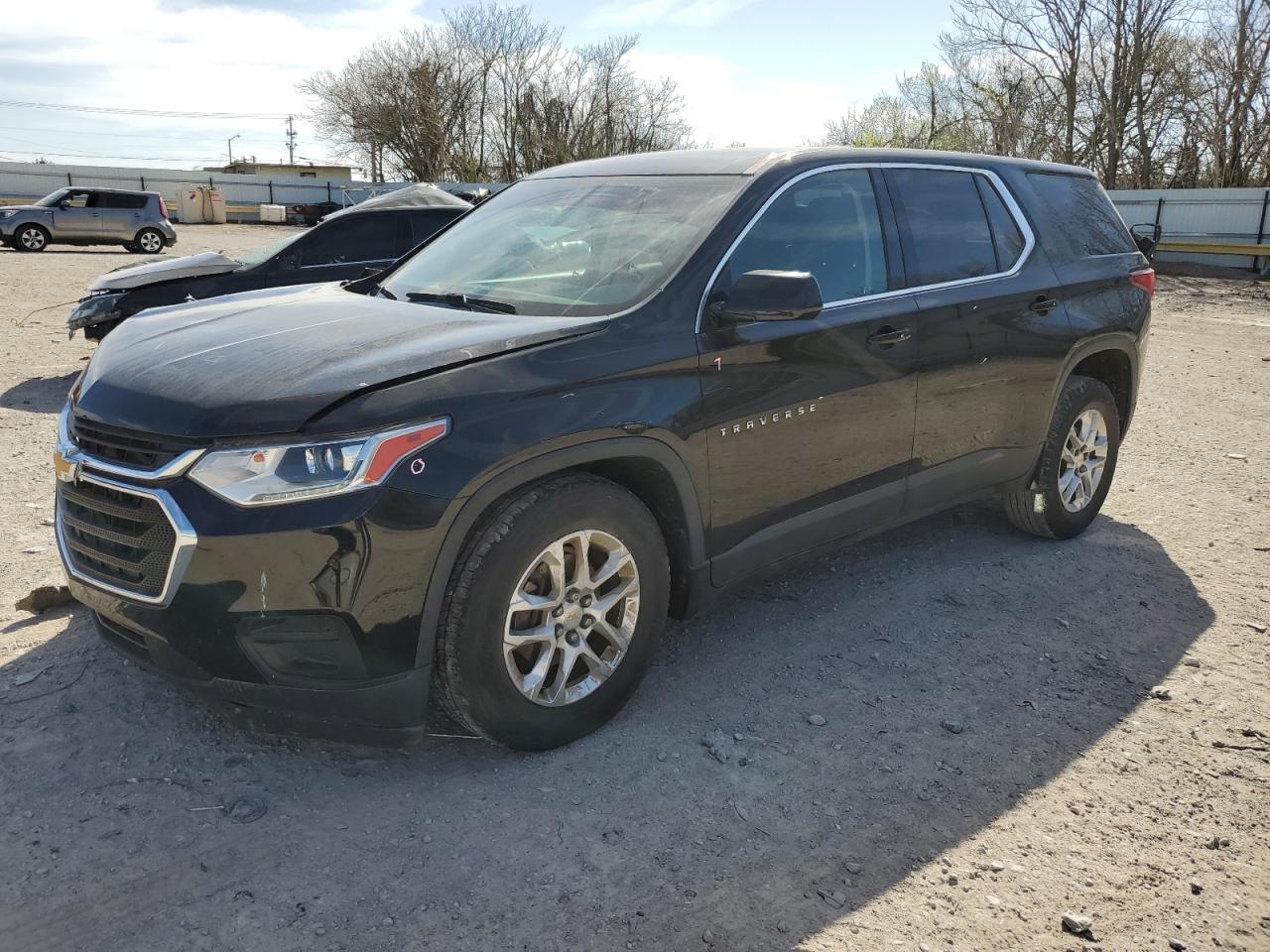 2018 Chevrolet Traverse Ls VIN: 1GNERFKWXJJ114493 Lot: 46235674