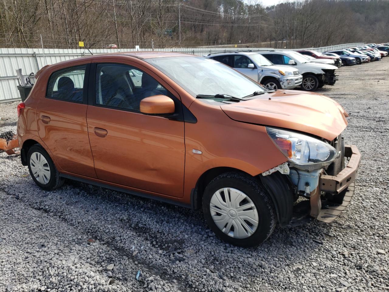 2019 Mitsubishi Mirage Es VIN: ML32A3HJ2KH011688 Lot: 44898364