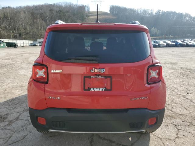  JEEP RENEGADE 2016 Красный