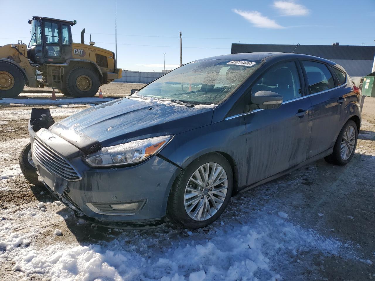 2018 Ford Focus Titanium de vânzare în Nisku, AB - Undercarriage