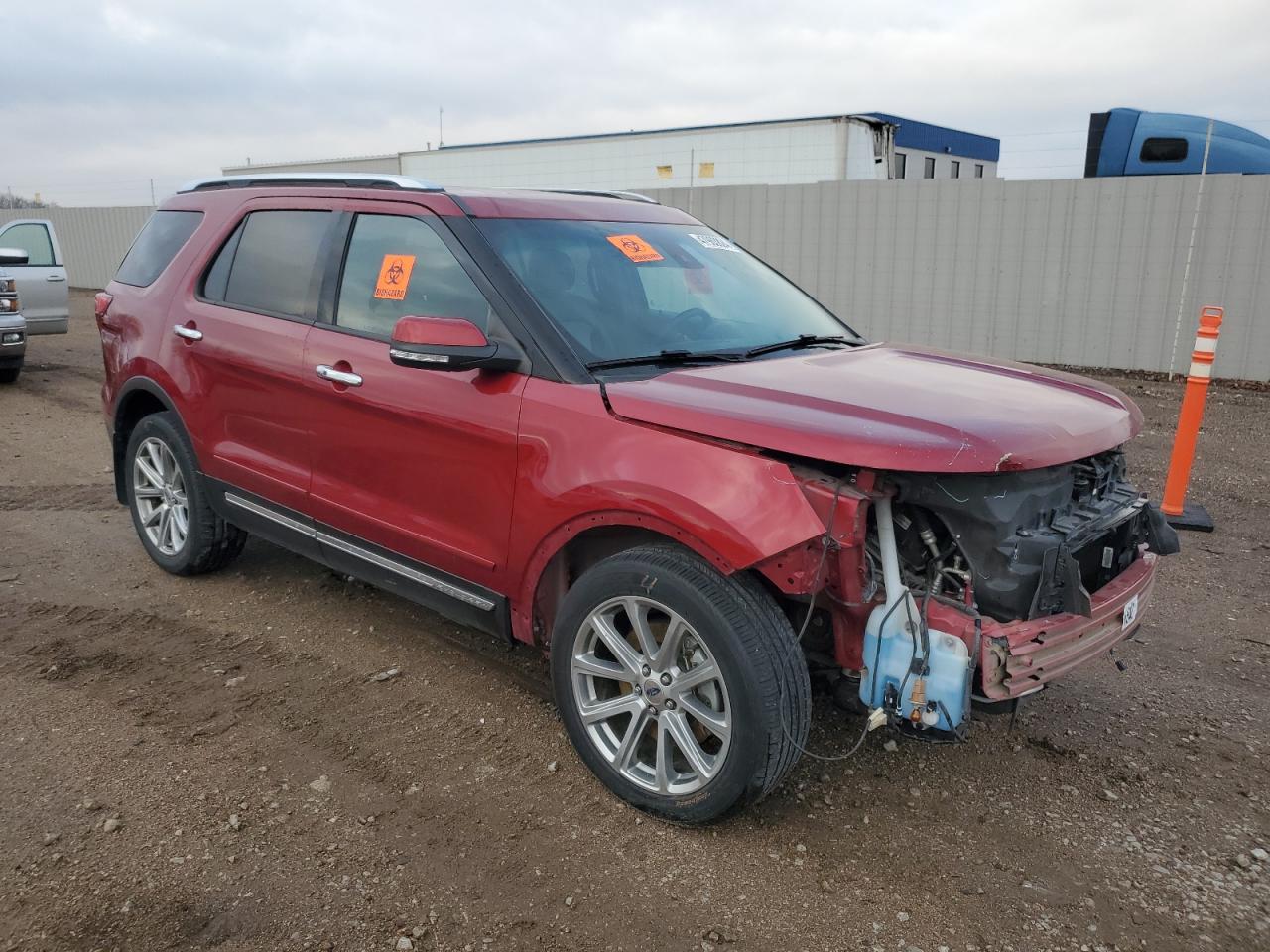 1FM5K8F85HGB52835 2017 Ford Explorer Limited