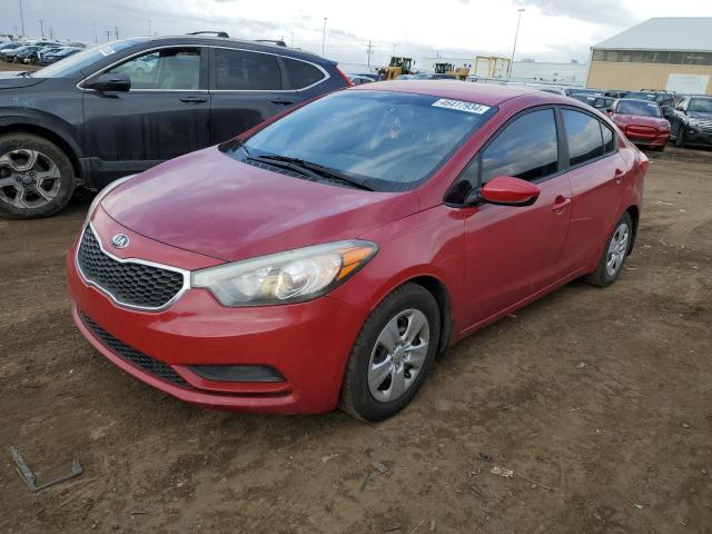  KIA FORTE 2016 Червоний