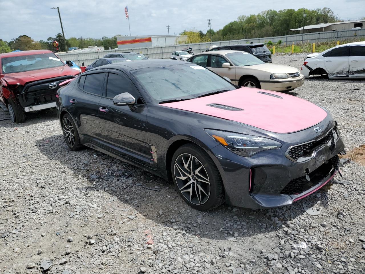 2023 Kia Stinger Gt Line VIN: KNAE35LD6P6126957 Lot: 48103554