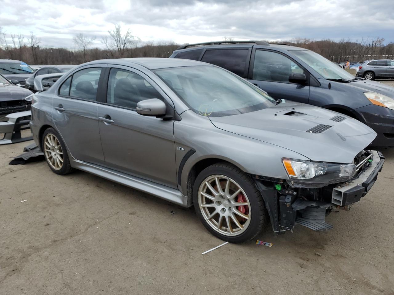 JA32W8FV7FU020562 2015 Mitsubishi Lancer Evolution Gsr