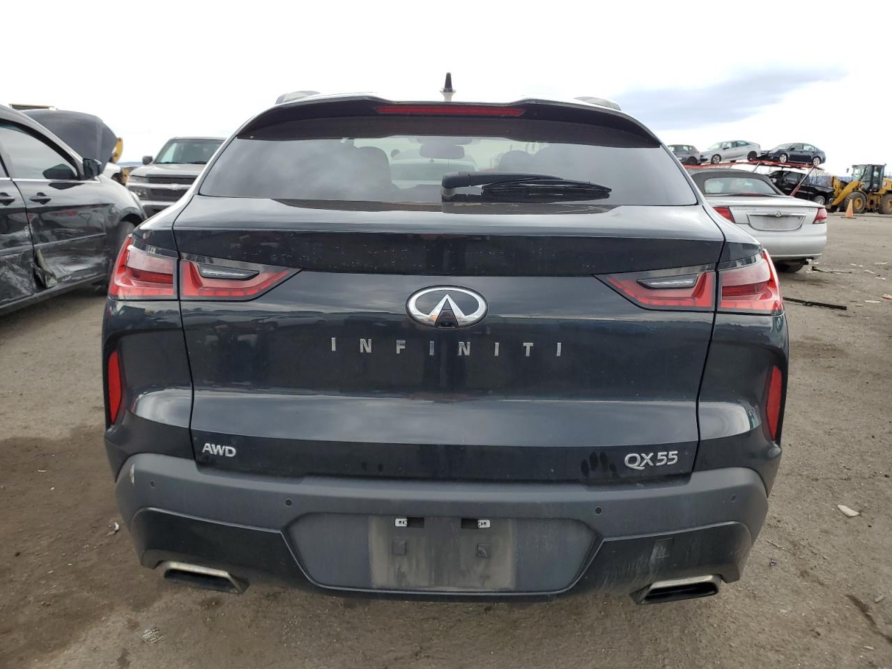 2022 Infiniti Qx55 Essential VIN: 3PCAJ5K34NF102691 Lot: 47073134