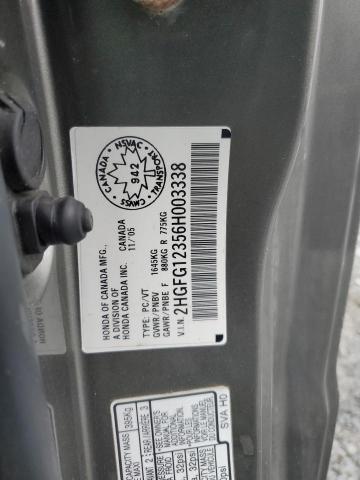 2006 HONDA CIVIC DX VP