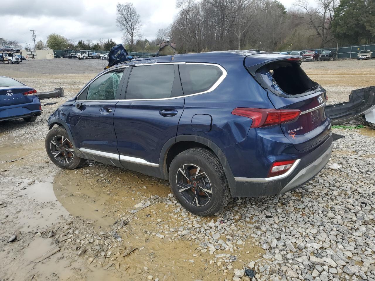 2019 Hyundai Santa Fe Se VIN: 5NMS23AD7KH036180 Lot: 47007734