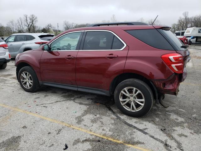  CHEVROLET EQUINOX 2017 Червоний