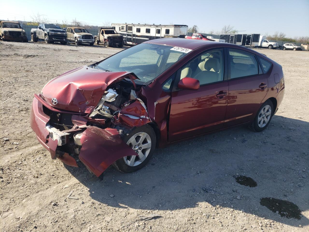 2005 Toyota Prius VIN: JTDKB22U757010490 Lot: 47671674