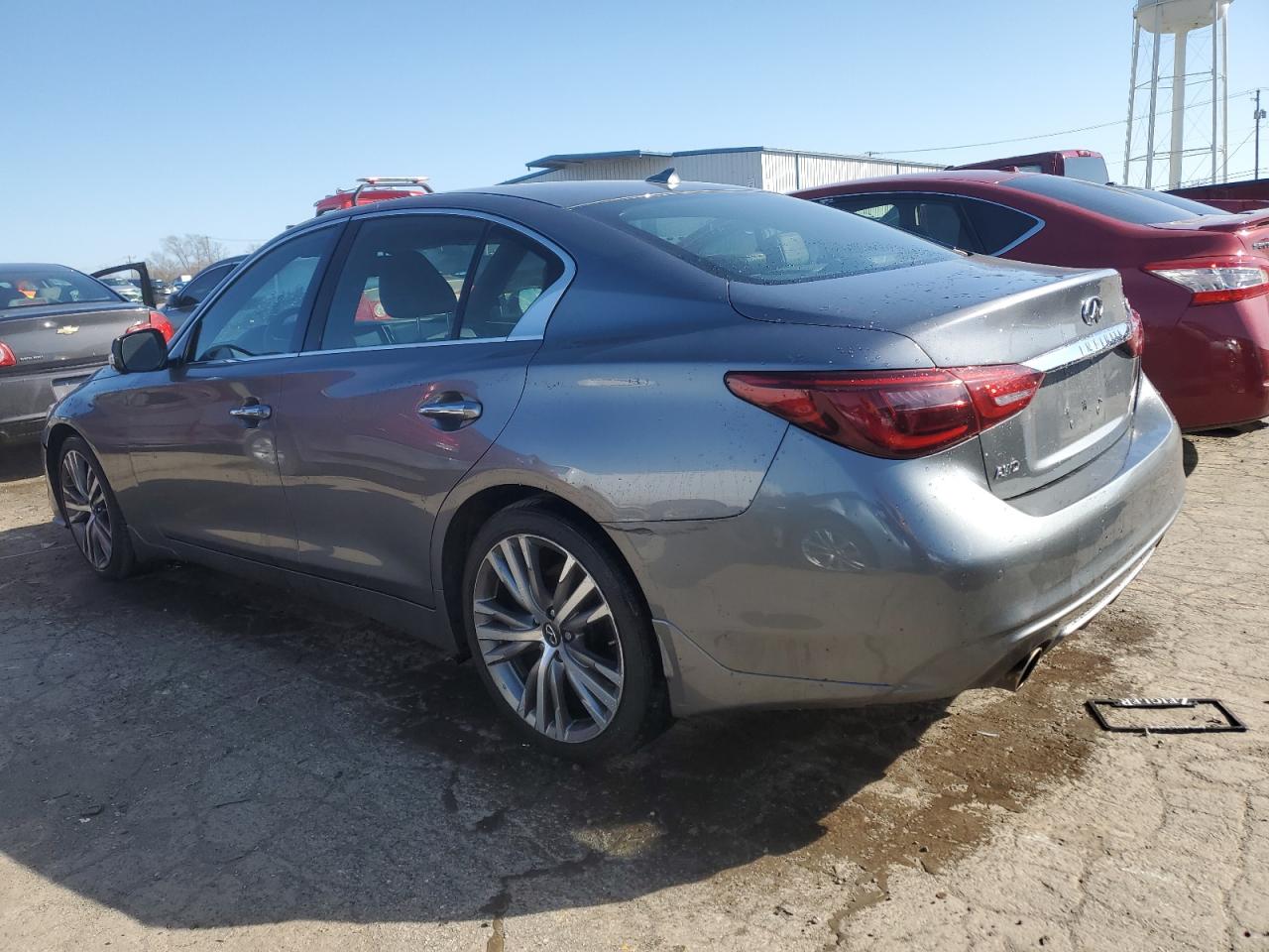 2021 Infiniti Q50 Sensory VIN: JN1EV7CR6MM751826 Lot: 46089824