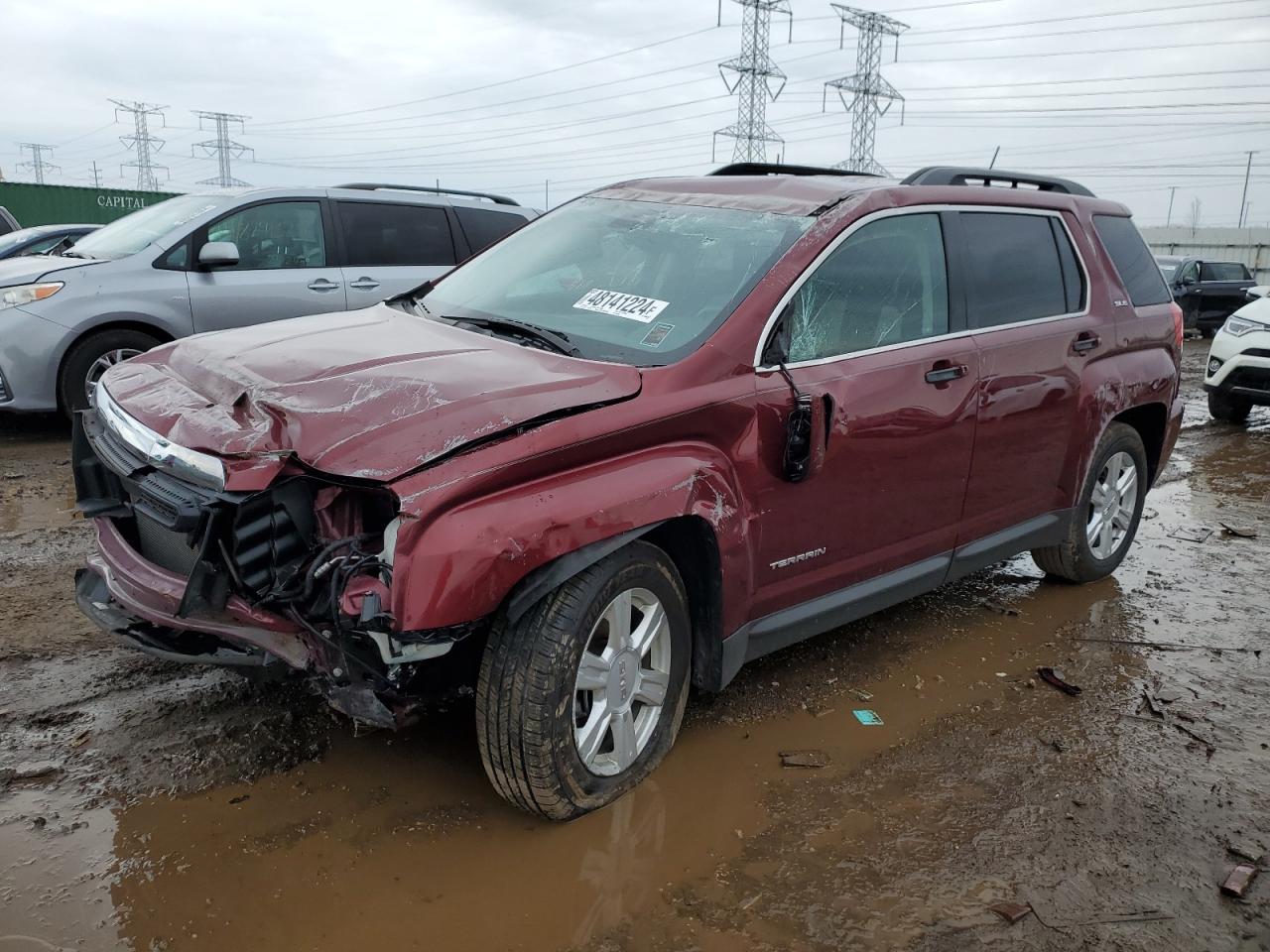 2016 GMC Terrain Sle VIN: 2GKALNEK0G6308018 Lot: 48141224