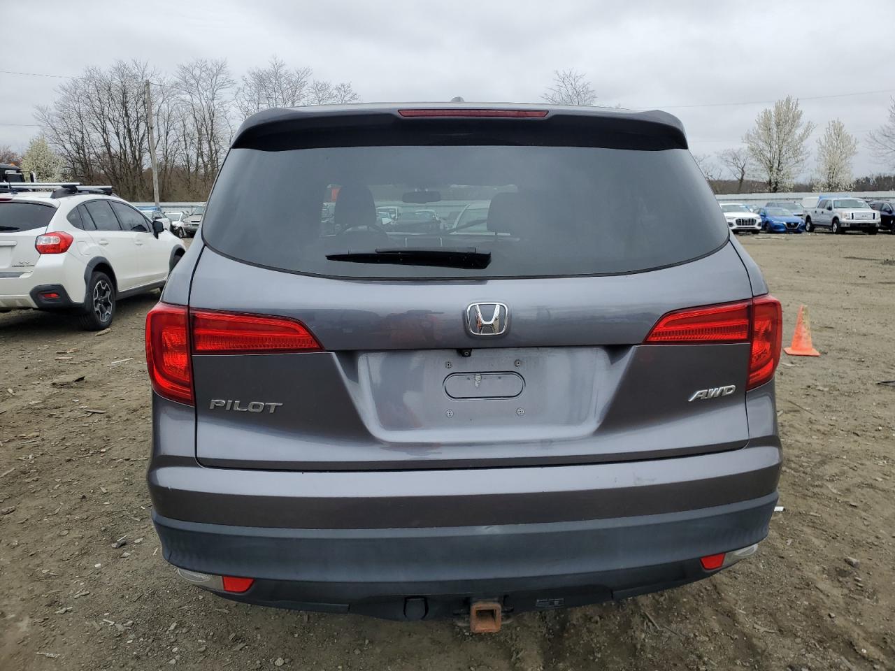 2016 Honda Pilot Exl VIN: 5FNYF6H55GB118027 Lot: 48533284