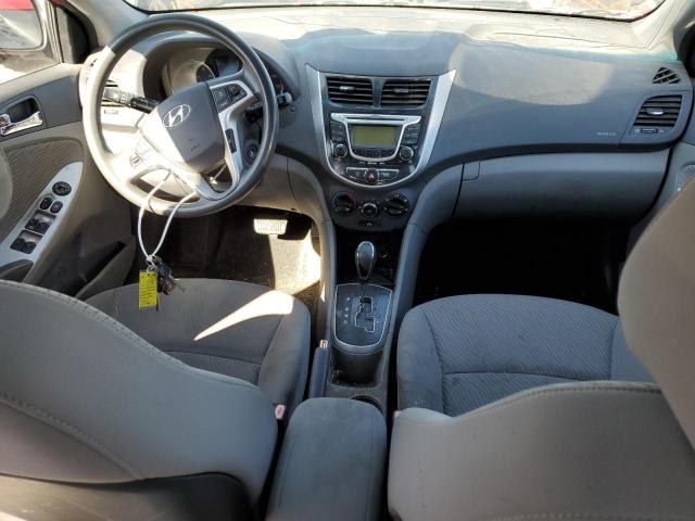  HYUNDAI ACCENT 2012 Червоний
