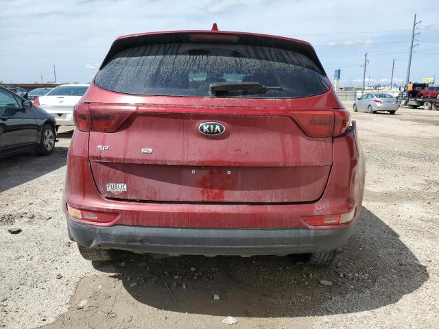 Паркетники KIA SPORTAGE 2017 Красный