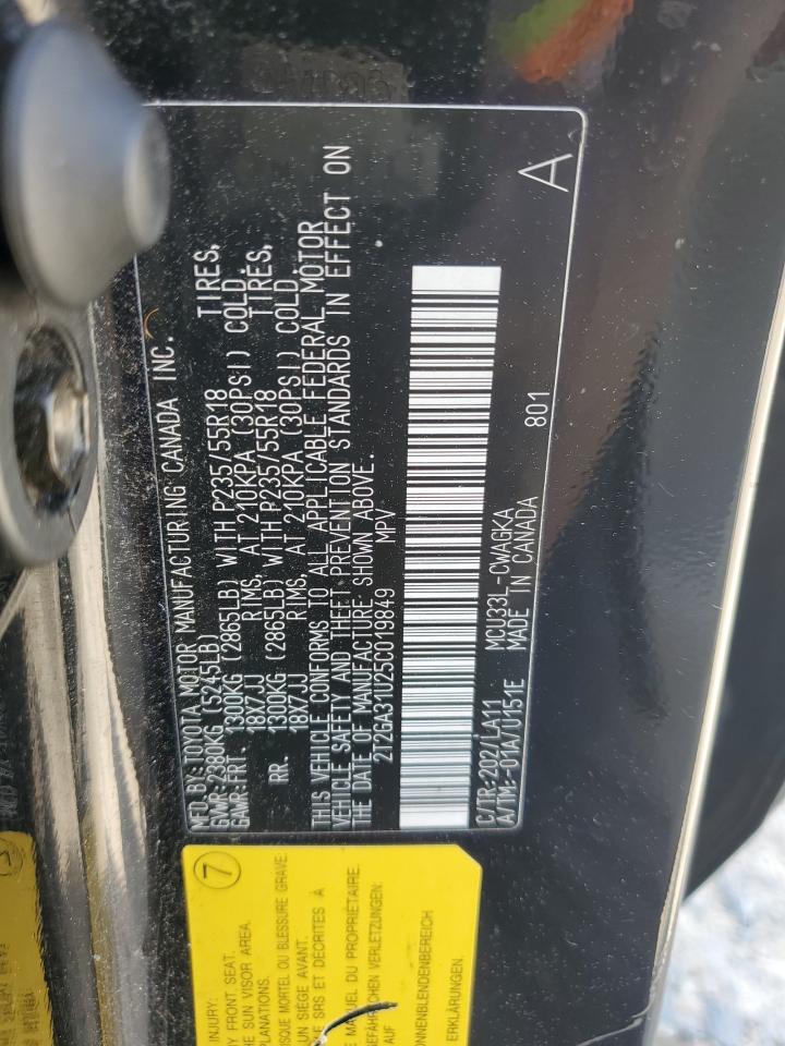 2005 Lexus Rx 330 VIN: 2T2GA31U25C019849 Lot: 46609534