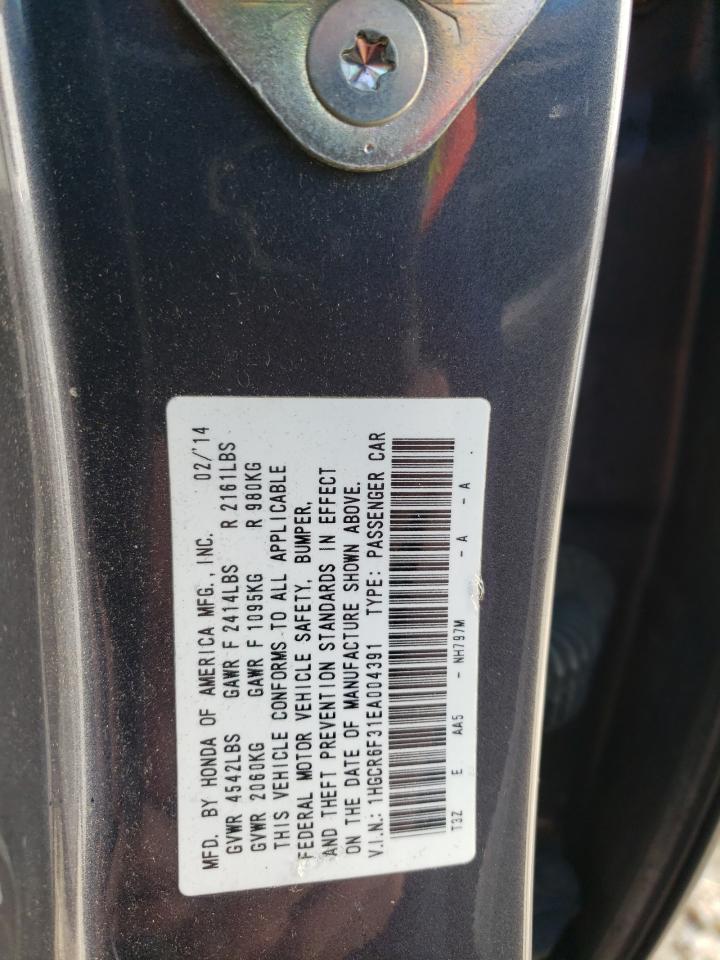 1HGCR6F31EA004391 2014 Honda Accord Hybrid