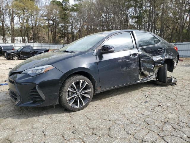  TOYOTA COROLLA 2018 Черный