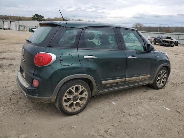 Паркетники FIAT 500 2014 Зеленый