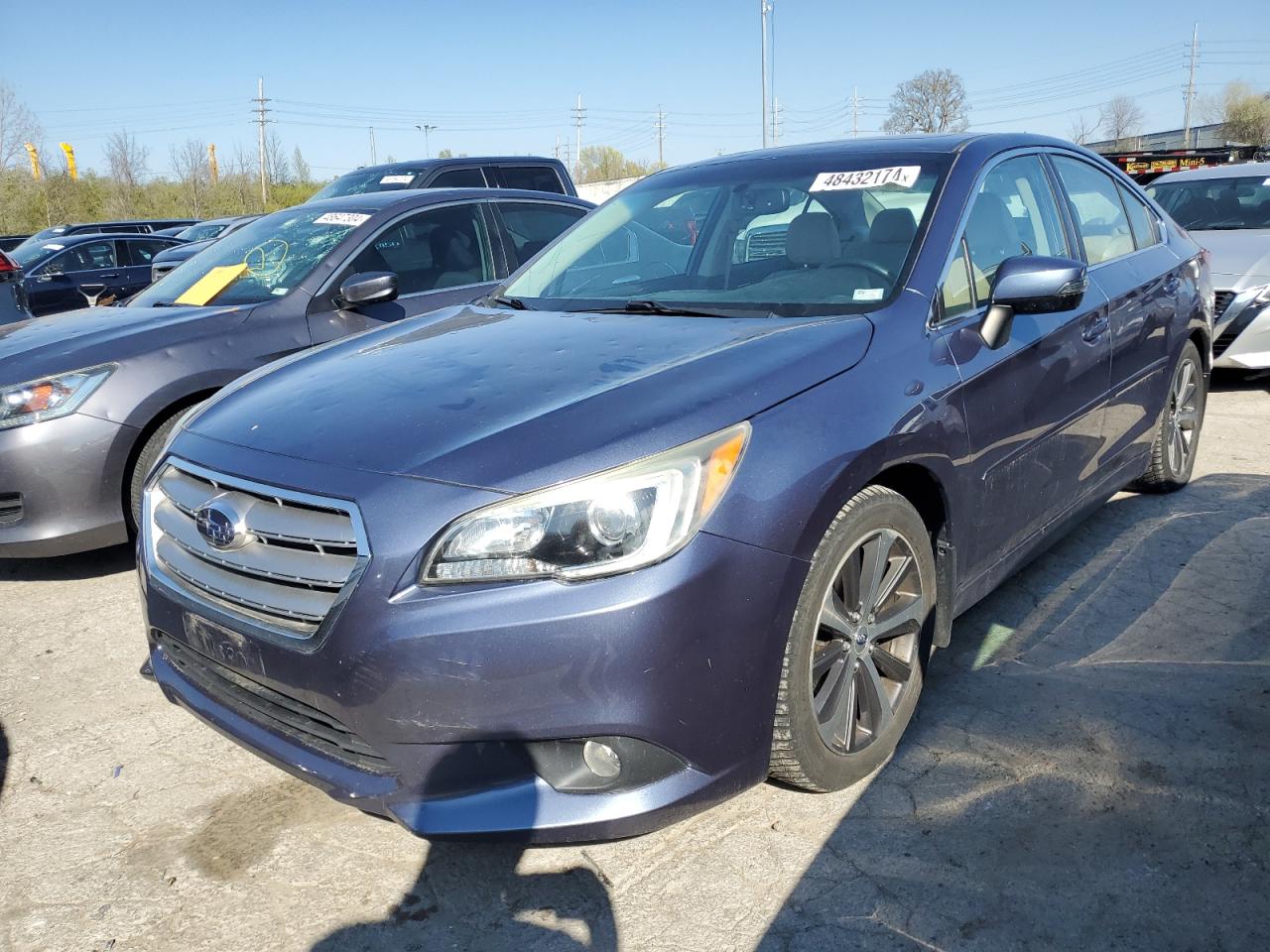 2015 Subaru Legacy 2.5I Limited VIN: 4S3BNBL67F3011655 Lot: 48432174