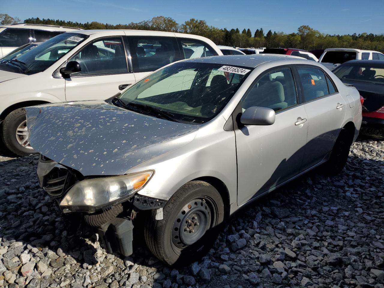 2013 Toyota Corolla Base VIN: 5YFBU4EE1DP075987 Lot: 48316524