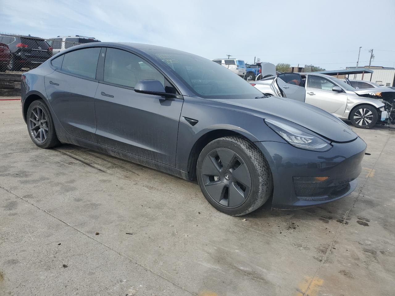 2022 Tesla Model 3 VIN: 5YJ3E1EAXNF243894 Lot: 47676624