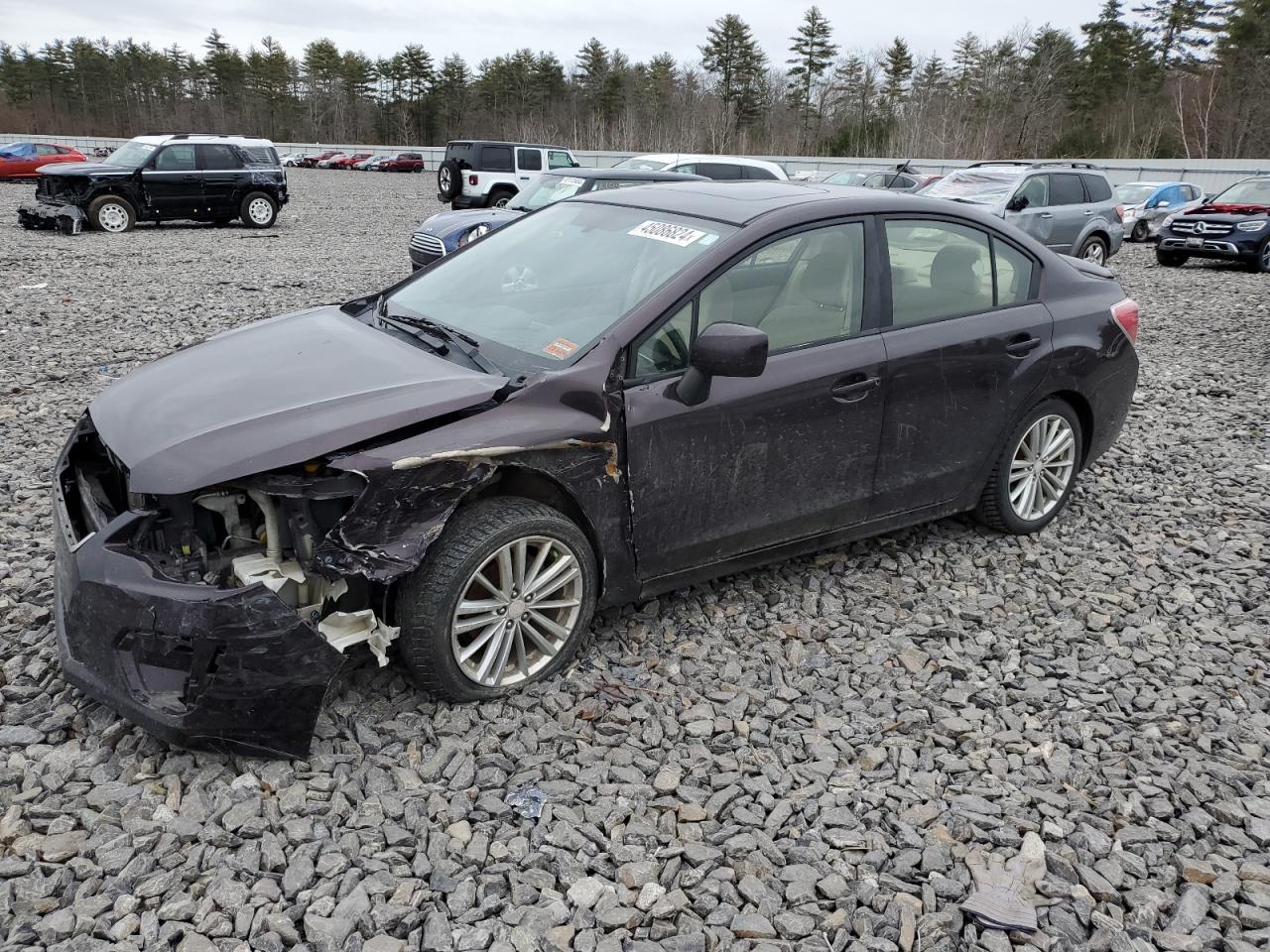 2013 Subaru Impreza Premium VIN: JF1GJAD6XDH017580 Lot: 45086824