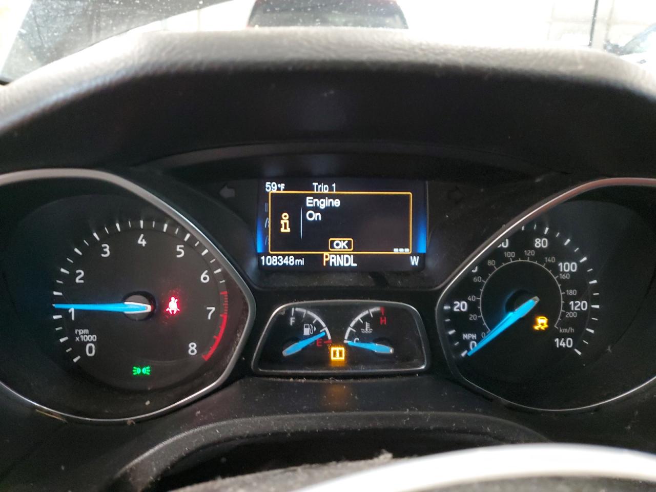 2017 Ford Focus Se VIN: 1FADP3F22HL243705 Lot: 46642004