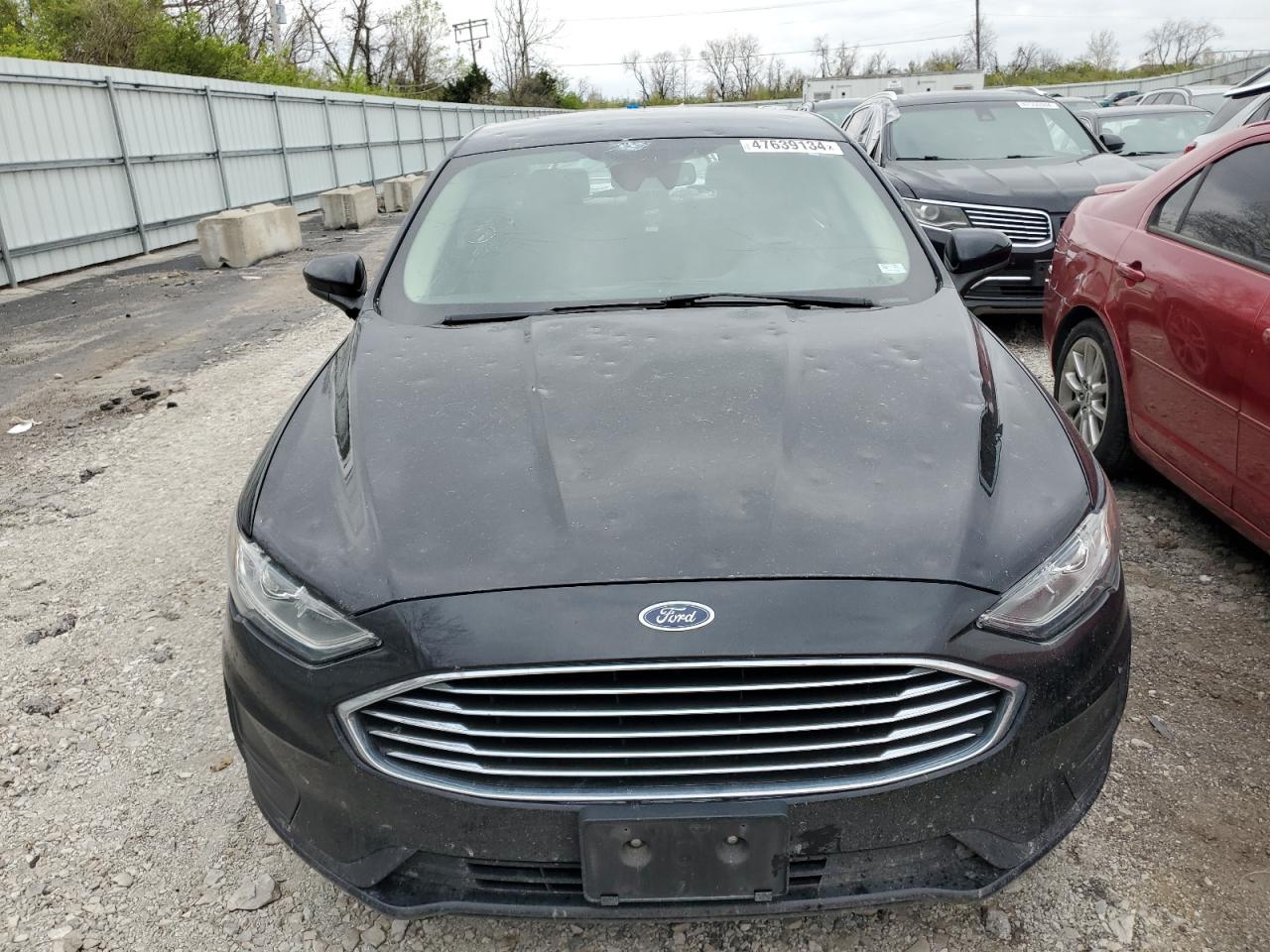 2019 Ford Fusion S VIN: 3FA6P0G7XKR250962 Lot: 47639134