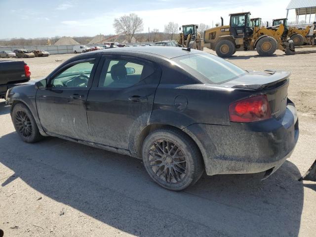 Седани DODGE AVENGER 2014 Чорний