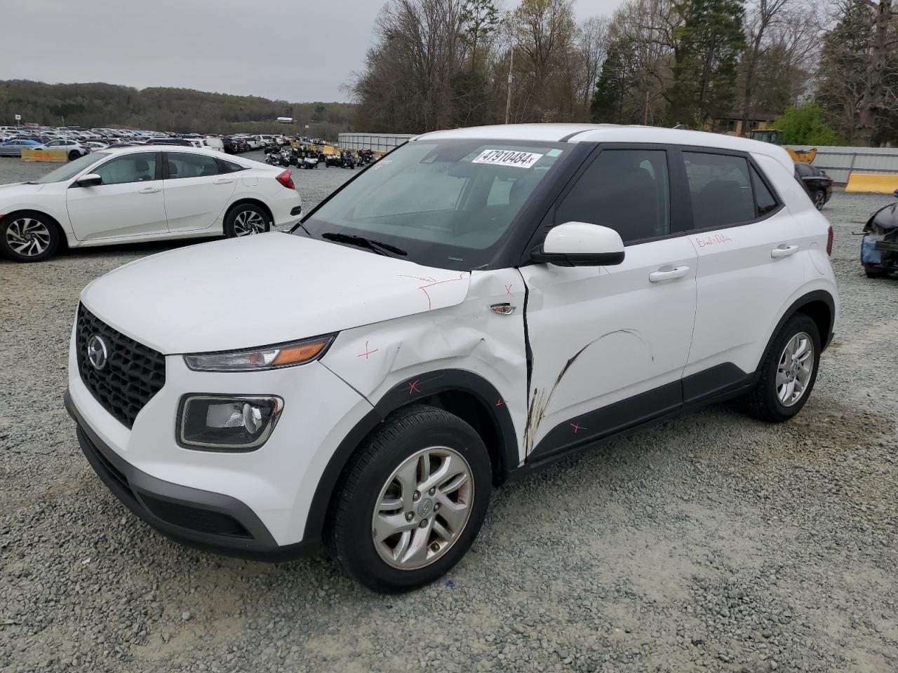 2021 Hyundai Venue Se VIN: KMHRB8A32MU129201 Lot: 47910484