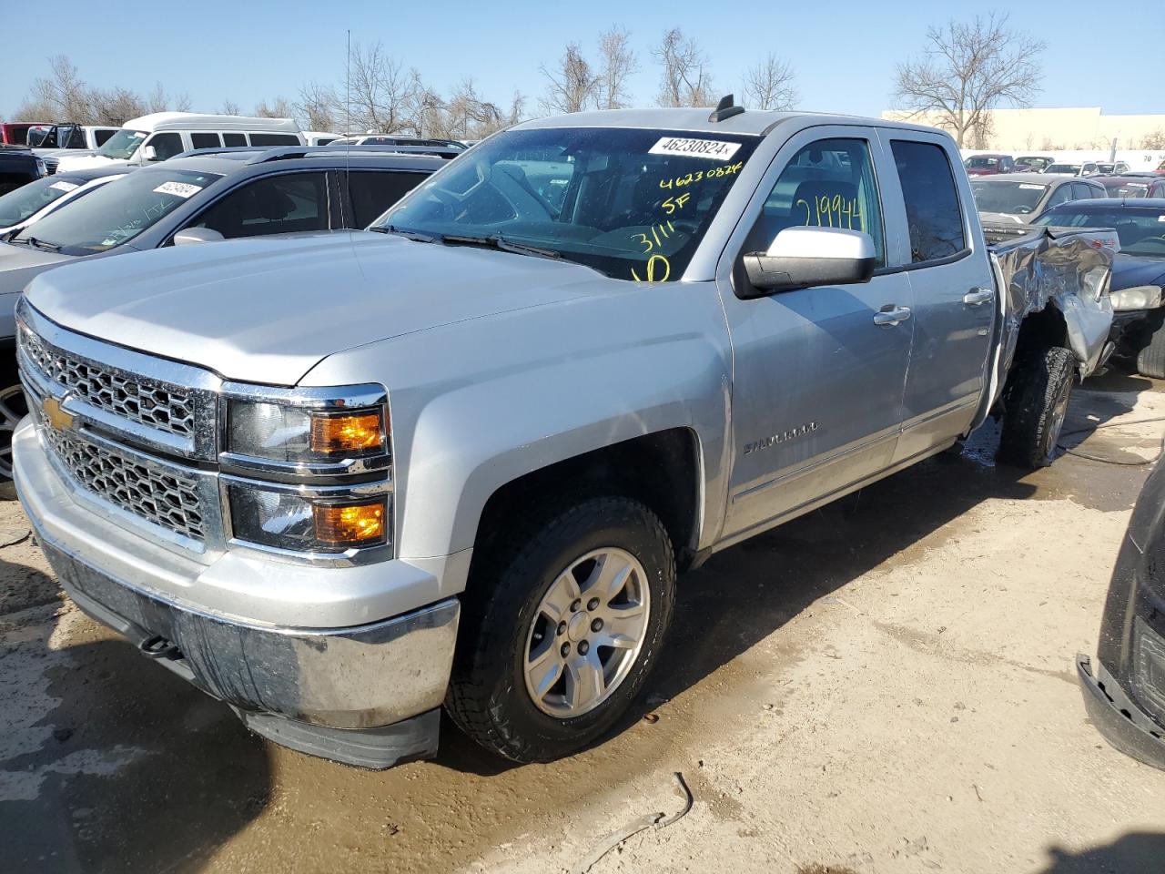 1GCVKREH2FZ293486 2015 Chevrolet Silverado K1500 Lt