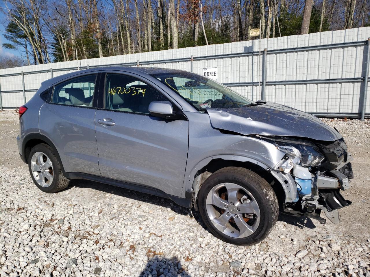 2018 Honda Hr-V Lx VIN: 3CZRU5H38JM722820 Lot: 46700374