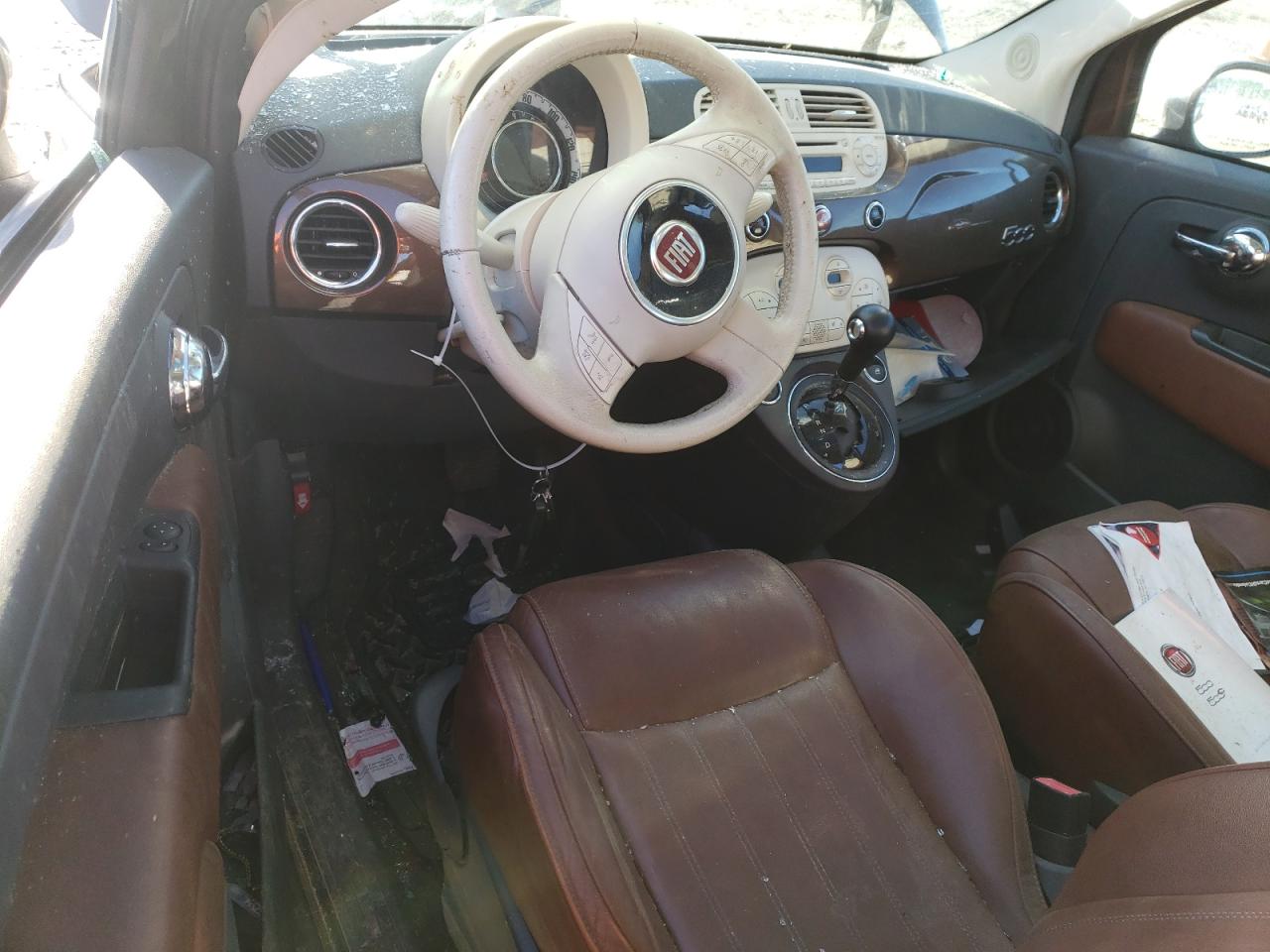 2013 Fiat 500 Lounge VIN: 3C3CFFCR5DT750371 Lot: 46463574