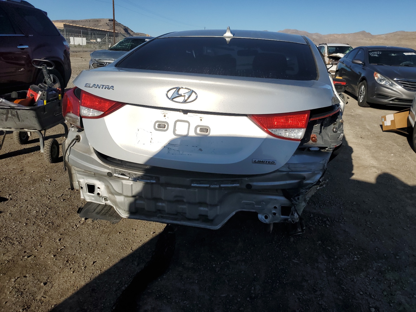 KMHDH4AE2DU870354 2013 Hyundai Elantra Gls