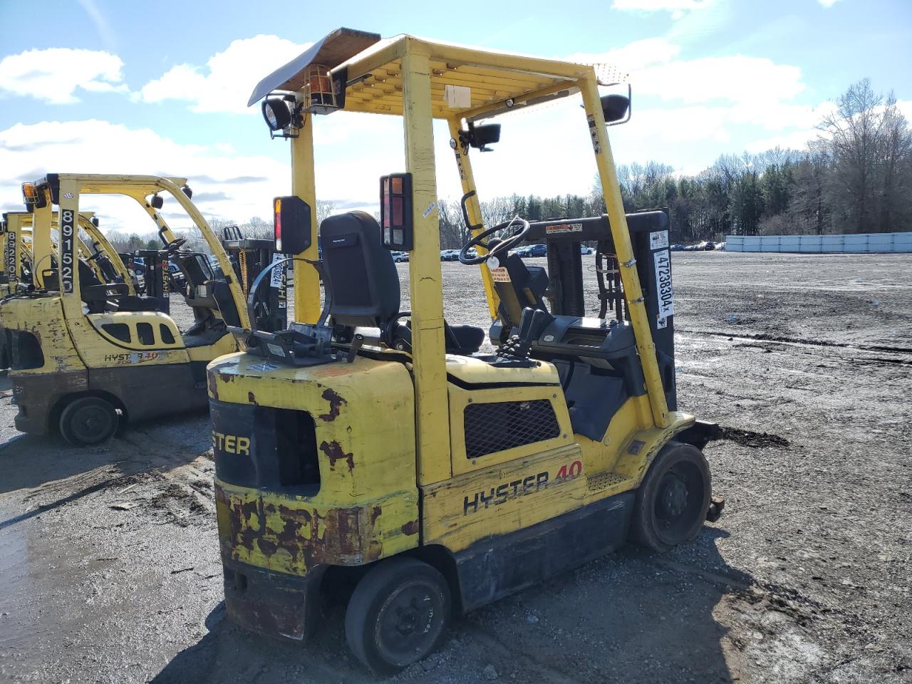 D187V18969X 2000 Hyst Fork Lift