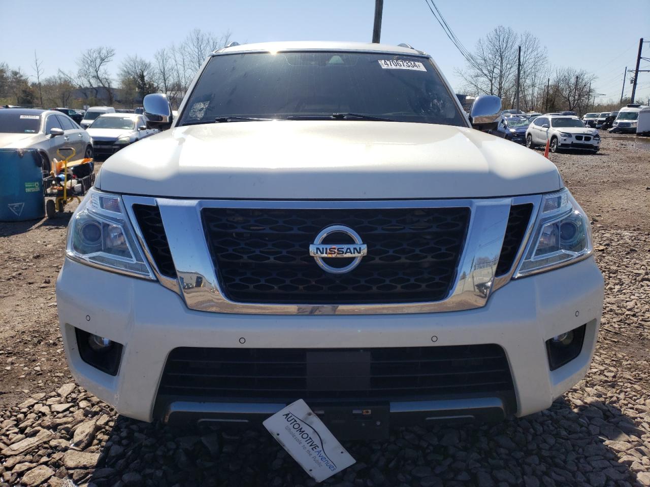 2019 Nissan Armada Platinum VIN: JN8AY2NE0K9756430 Lot: 47067334