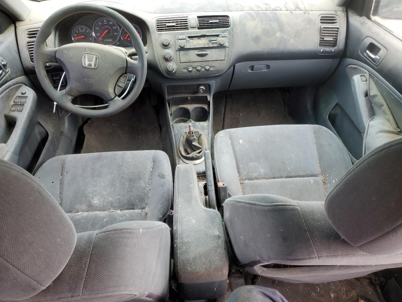 2003 Honda Civic Lx VIN: 2HGES15613H582176 Lot: 48169524