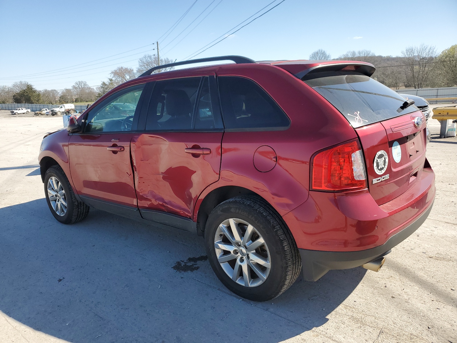 2014 Ford Edge Sel vin: 2FMDK3JC2EBB60520