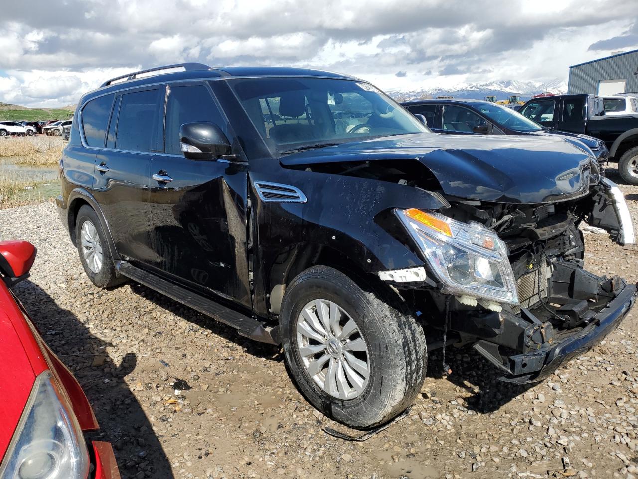 2019 Nissan Armada Sv VIN: JN8AY2ND1K9091853 Lot: 48252364