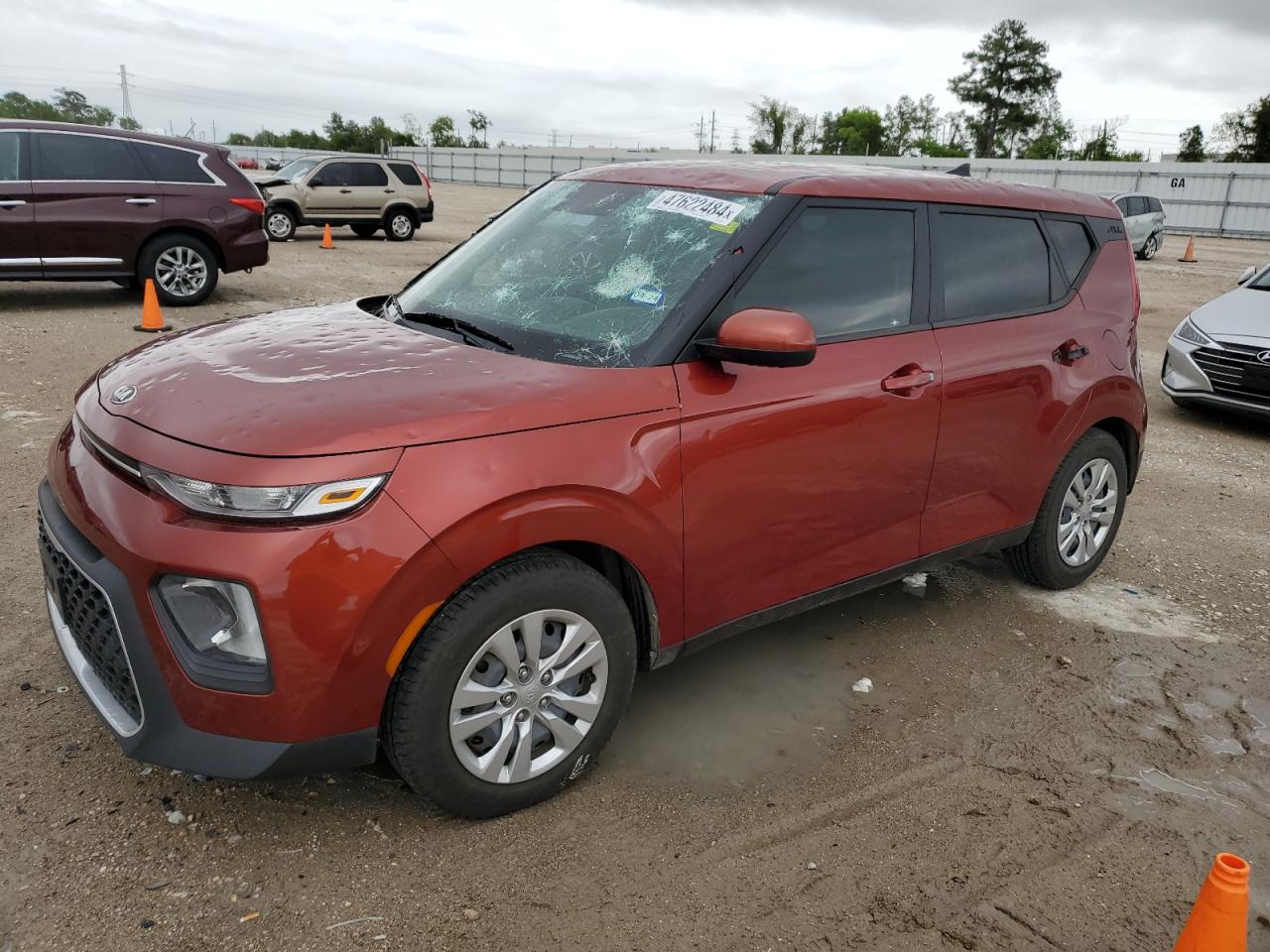 2020 Kia Soul Lx VIN: KNDJ23AU1L7009383 Lot: 47622484