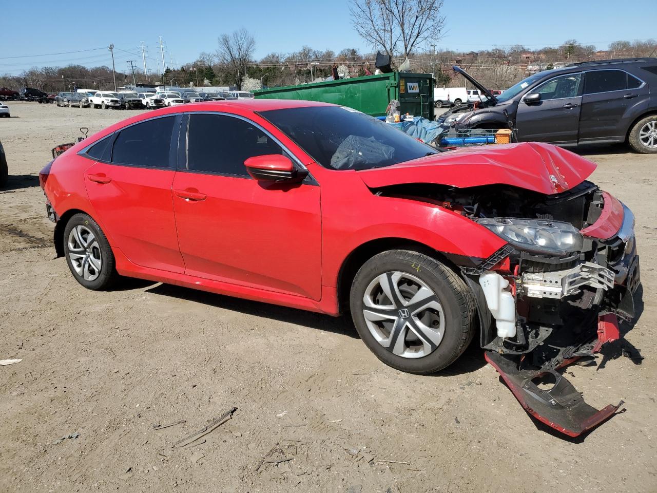 2017 Honda Civic Lx VIN: 2HGFC2F52HH526865 Lot: 47634874