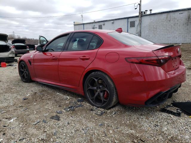  ALFA ROMEO GIULIA 2017 Красный