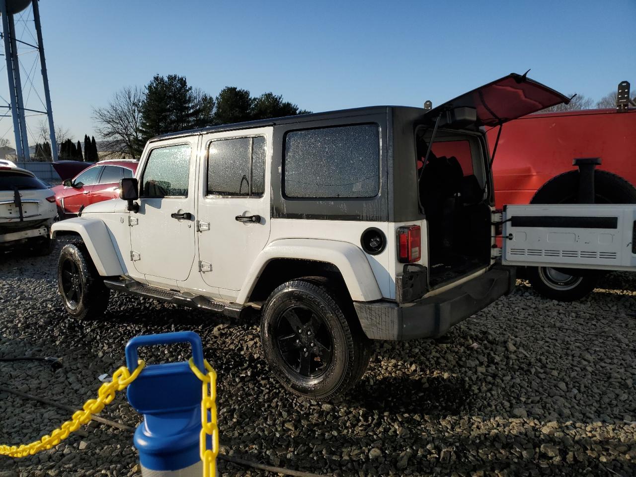 2014 Jeep Wrangler Unlimited Sport VIN: 1C4BJWDG6EL187878 Lot: 45936594