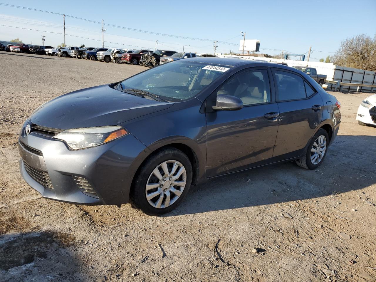 2015 Toyota Corolla L VIN: 5YFBURHE1FP253134 Lot: 47644534