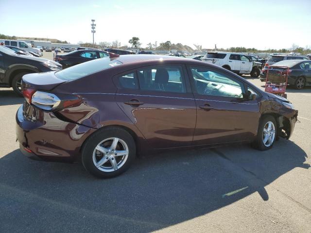  KIA FORTE 2017 Burgundy