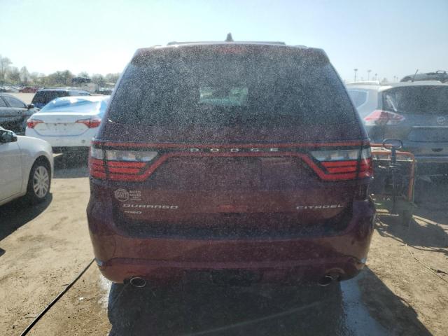  DODGE DURANGO 2017 Бургунді