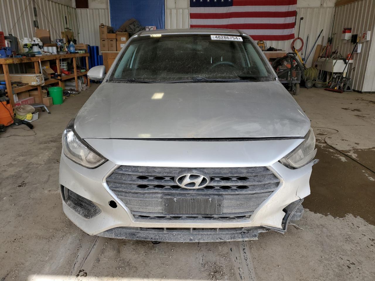 2018 Hyundai Accent Se VIN: 3KPC24A35JE027999 Lot: 48286754