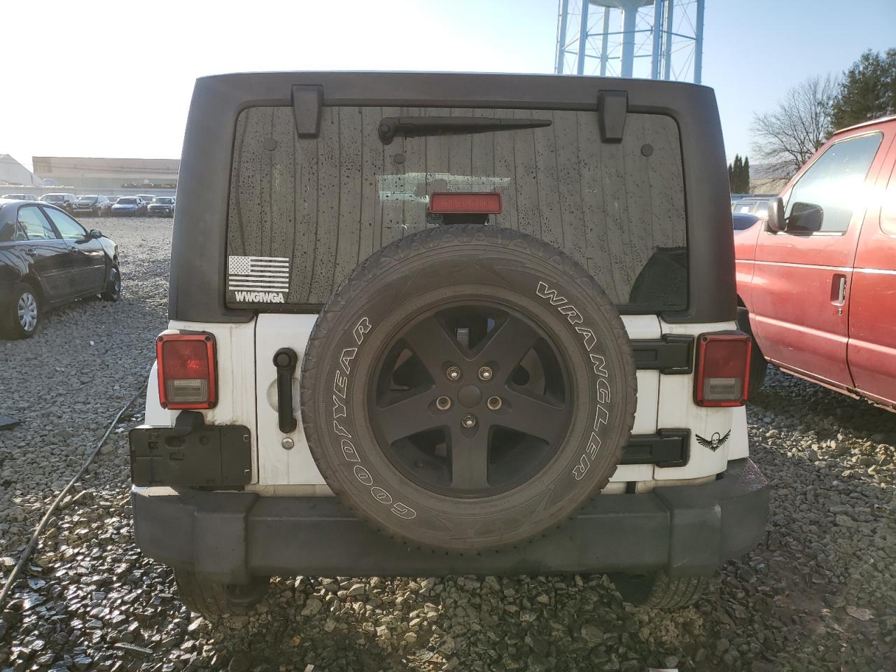 2014 Jeep Wrangler Unlimited Sport VIN: 1C4BJWDG6EL187878 Lot: 45936594