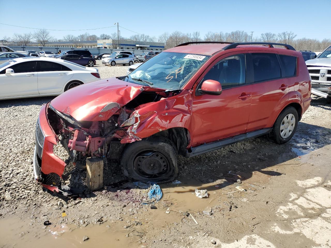 2011 Mitsubishi Outlander Es VIN: JA4AS2AW4BU017449 Lot: 47295834